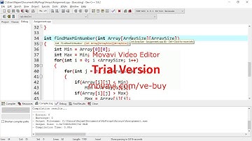 C++ How to find Maximum Value In 2D Array