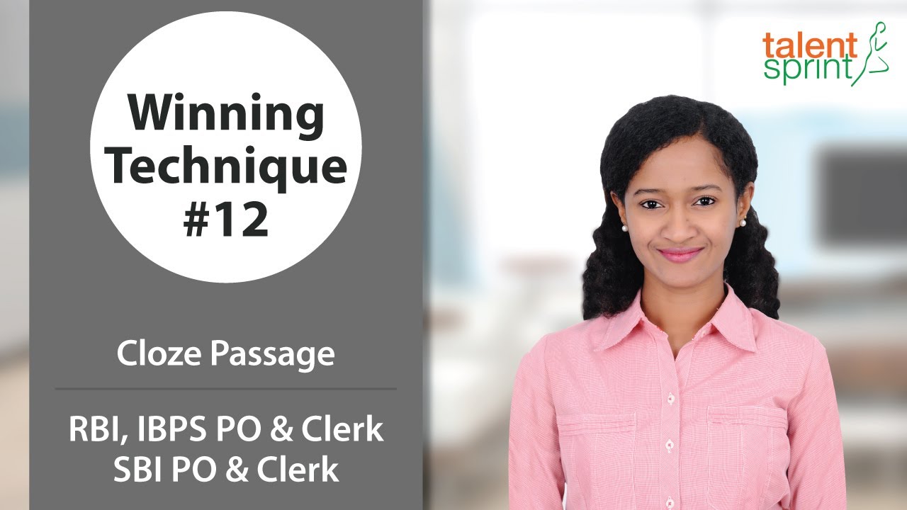 sbi po 2017 analysis Cloze Passage for RBI, IBPS Clerk & PO, SBI Clerk & PO | Winning Technique #12