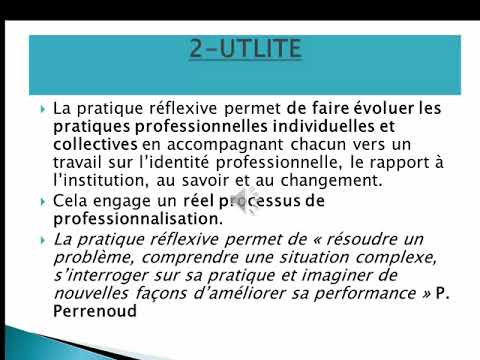 Vidéo: Quel est le but de la pratique réflexive ?