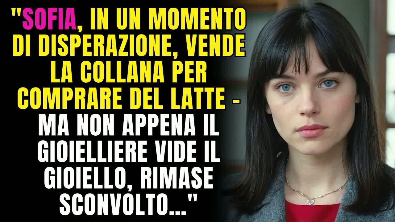 🔴＂Una povera madre vende la collana per comprare del latte… ma quel gioiello nascondeva un segr