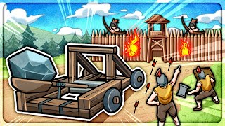 I Built A TOTALLY Accurate Siege Weapon in Medieval Machines Builder screenshot 5