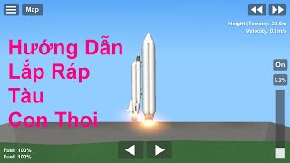 Hướng dẫn lắp ráp tàu con thoi - Making Space Shuttle screenshot 4