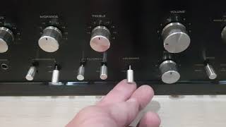 Signature Sansui AU-555A fully restored with Fleetwood Mac's Big Love