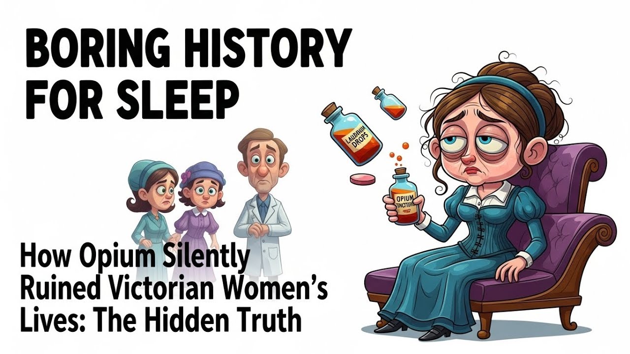 Boring History for Sleep | How Opium Silently Ruined Victorian Women's Lives: The Hidden Truth