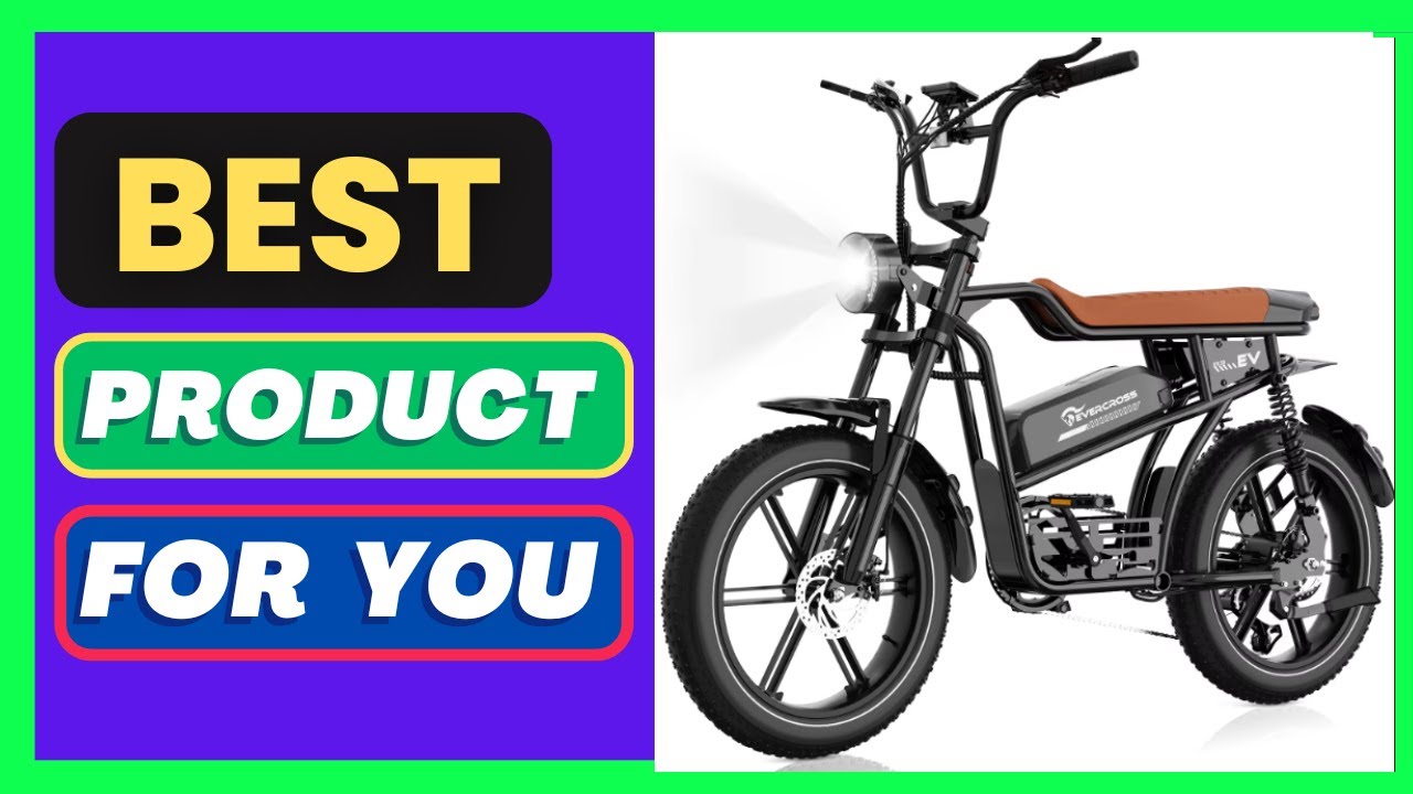 EVERCROSS TECH EK30 Electric bike adult, e-car 20 "