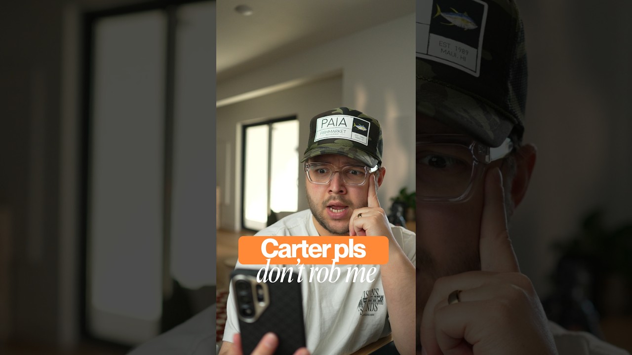 Carter pls dont rob me