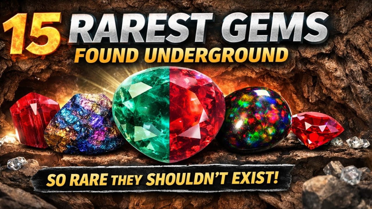 These 15 Underground Gems Are Rarer Than Diamonds