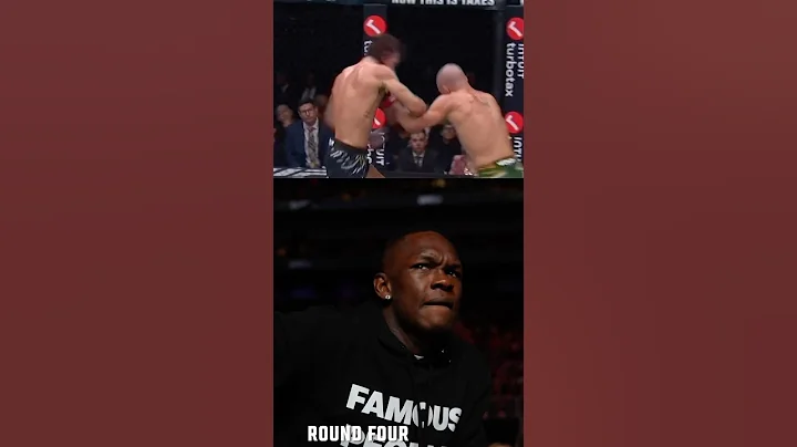 Israel Adesanya’s reactions to Alexander Volkanovski vs Diego Lopes were on point! 🤩 #UFC314 #UFC