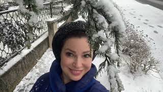 Снежный День 18 Января 2023, Подлионье/ Snowing In Lyon Region 18 January 2023