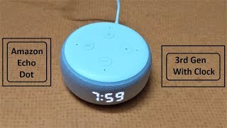 Hey, guys in this video lets check out the amazon echo dot 3rd gen
with clock smart speaker, which has a cool led display and offers good
sound quality. #ama...