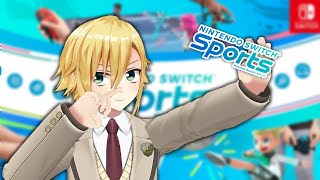 急にswitchスポーツで遊びたくなった男(ほぼマリオテニス64)