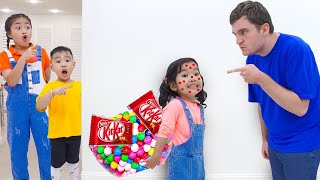 Annie Jolie and Johnny Stories for Kids about Harmful Sweets and Candies