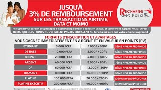 Présentation de l'application gagner des commissions avec RAGP votre boutique gratuite ❤️ screenshot 2