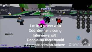 Meeting Odd_Dev in Jojo's Odd Day