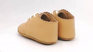 Wholesale handmade soft first-step leather baby shoes screenshot 4