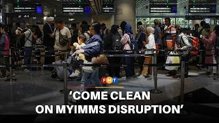 Home ministry must come clean on MyIMMs disruption, says MP