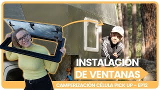 ¿Cómo instalar ventanas en una furgoneta camper?