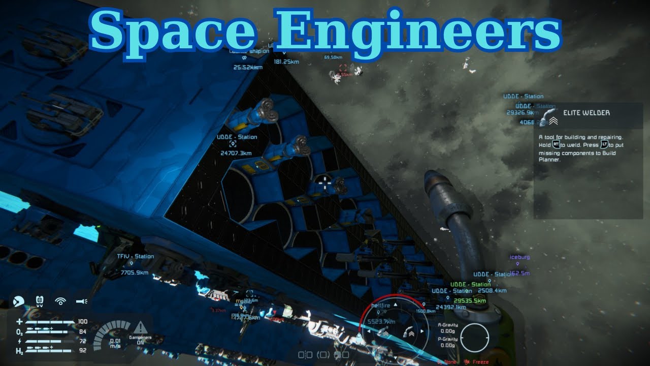 Space Engineers (E-171) The Titan is back and better then ever - YouTube