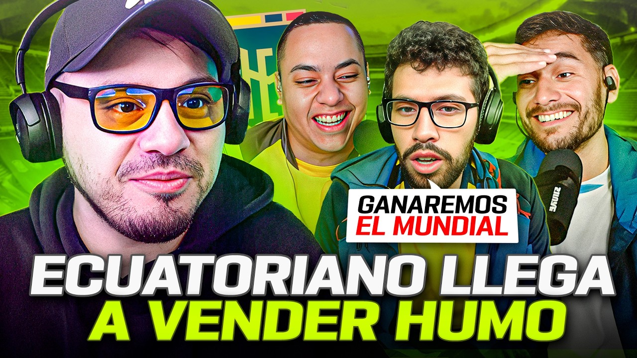 ECUATORIANO CREE QUE SON MÁS QUE ALEMANIA Y QUE SON CANDIDATOS PARA EL MUNDIAL 👉Mosquetermos