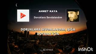 Doruklara Sevdalandım... Karaoke Ahmet Kaya