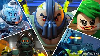 LEGO Batman: Legacy of the Dark Knight - All Villain Bosses In Order (Final Secret Boss) [4K 60FPS]