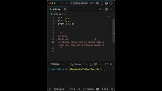 Looks Equal… But Is It? 😵 Python is Quiz