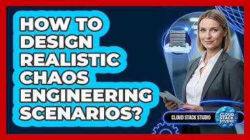 How To Design Realistic Chaos Engineering Scenarios?