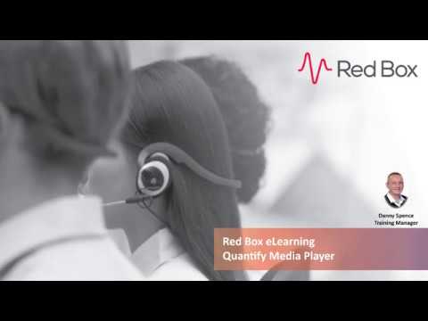 Red Box eLearning - Quantify Media Player