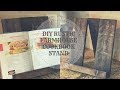 HOW TO MAKE A DIY RUSTIC FARMHOUSE COOKBOOK STAND