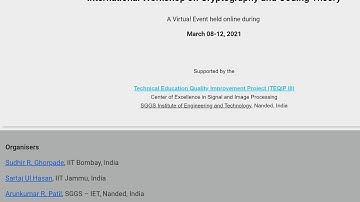 International Workshop on Cryptography and Coding Theory 2021