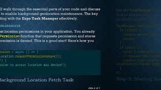 React Native Expo: Fetch Geolocation in Background Using Task Manager
