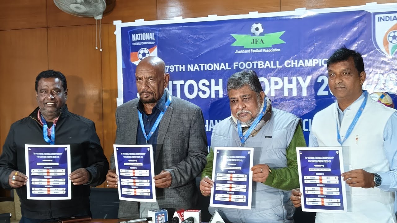 79th Santosh Trophy 2025-26 | Ranchi में Group C के मुकाबले - YouTube