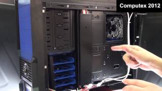 Aresze at Computex 2012: hot Gaming Cases, PSUs and ... Air Purifier Cases...