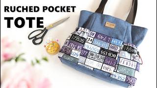 This Unique Pocket Design Makes the Perfect Everyday Tote! | DIY Bag Tutorial