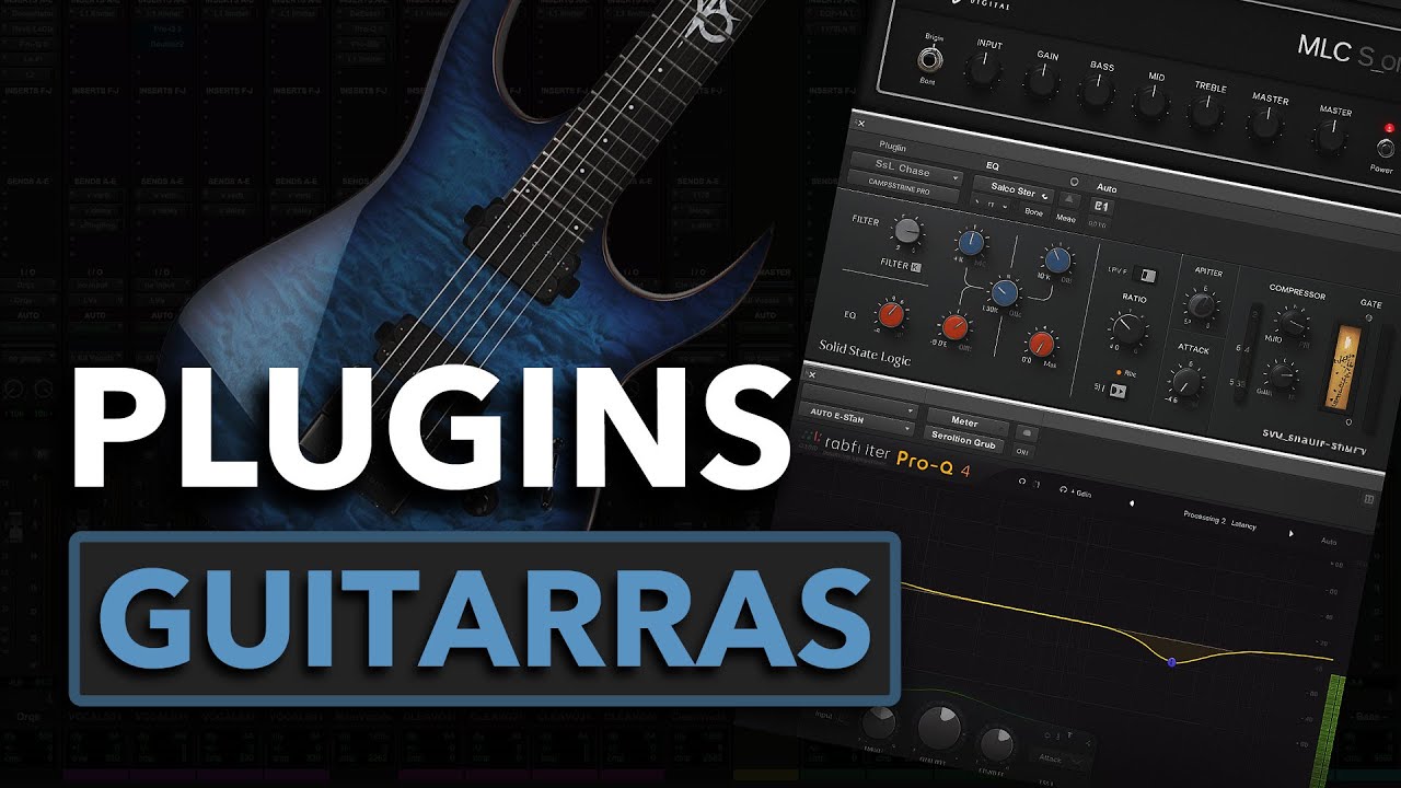 Cadena de plugins de Mezcla para Guitarras (Sin amplis reales)