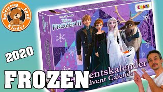 FROZEN 2 ADVENTSKALENDER Überraschung aufmachen öffnen unboxing