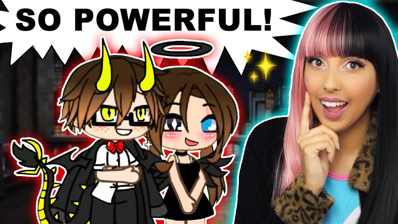 💛 The Golden Dragon & The Black Angel 🖤 (Gacha Life Mini Movie)