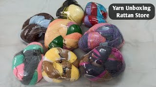 Yarn Unboxing & Review | Online Yarn / Wool store in India - Rattan Stores