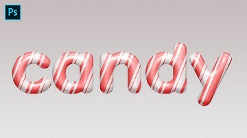 GLOSSY CANDY TEXT EFFECT | PHOTOSHOP EFFECT | PHOTOSHOP TUTORIAL