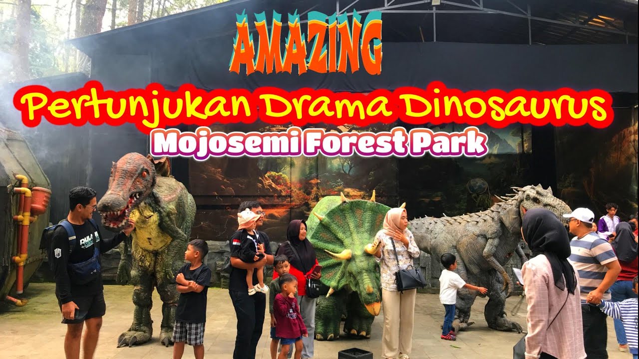 Amazing Dinosaurus Show ► Mojosemi Forest Park