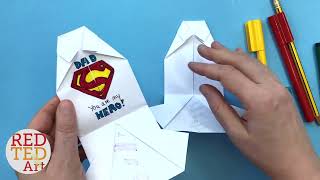 Easy Origami Shirt - beginners origami - YouTube