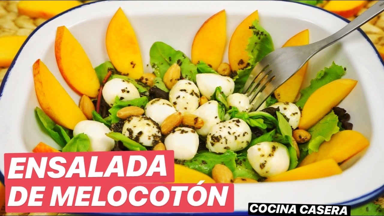 Ensalada de Verano de Melocotón