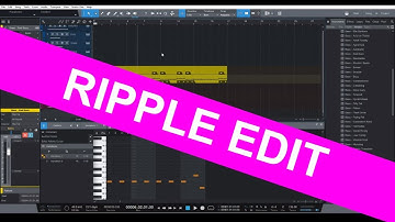 STUDIO ONE 4 | HOW TO USE THE RIPPLE EDIT MODE