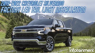 20192022 Chevrolet Silverado  Factory OEM LED Tail Light Installation HowTo  Infotainment.com