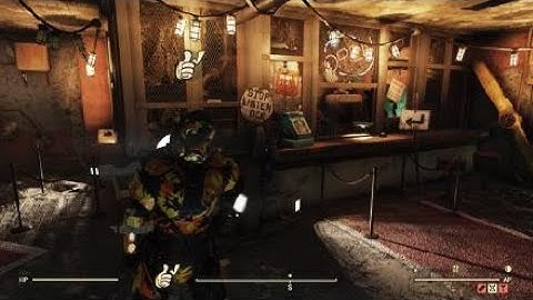Glitching into the rusty pick without a jetpack: FALLOUT 76