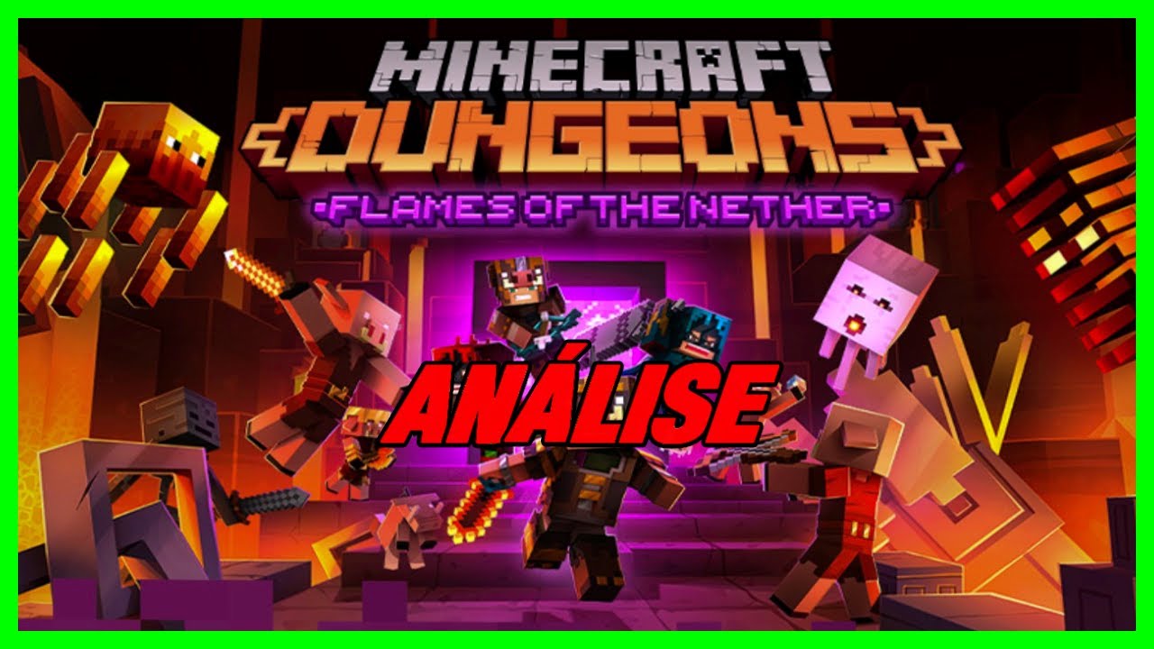 Minecraft Dungeons: Chamas do Nether