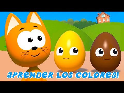 APRENDE LOS COLORES! Música Para Niños 🎵 El gatito Koté - YouTube