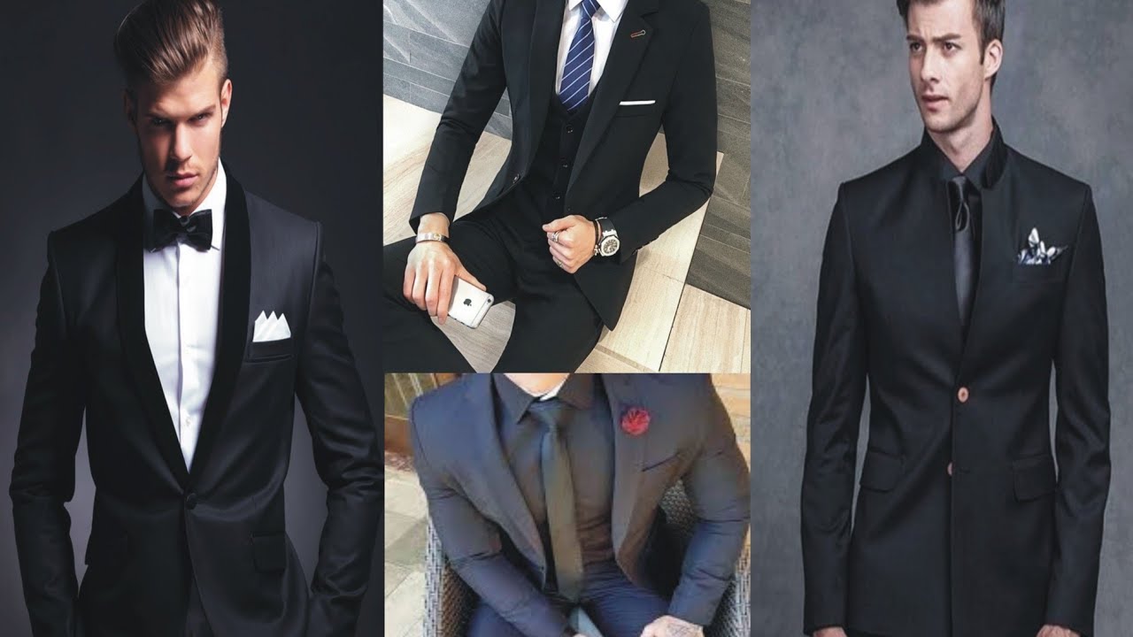 Top Fashion trends Man Beautiful Black Color Coat Pants Design (must ...