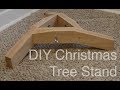 DIY Minimalist Maple Christmas Tree Stand