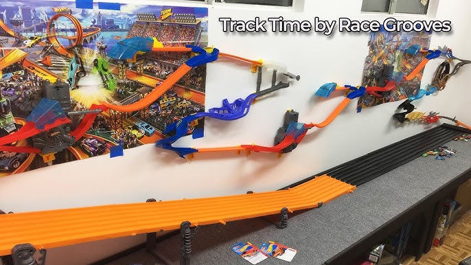 🏷️【Tudo Sobre】→ Hot Wheels Wall Tracks - Pista Demolição Total - Mattel